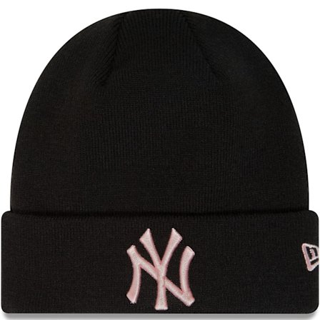 New York Yankees Essential Cuff Strikket Varm Vinterhue - (LGL)