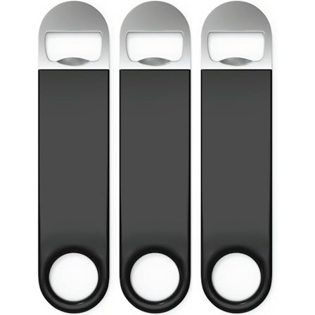 Flaskeåbner/Flaskeåbner 3-pak Rustfrit stål 17,7 cm