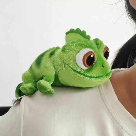 DISNEY Tangled Rapunzel Pascal the Chameleon Fyldt plyslegetøj Blødt 16 cm Kawaii Pascal Plys dukkegaver til børn, piger