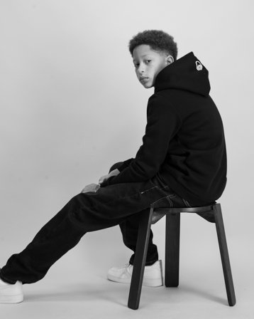 Sail Racing JR BOWMAN HOOD Czarny Bluzy z kapturem Chłopiec - Kids Brand Store