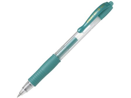 PILOT Gelpenna G-2 Metallic 0,7 grön - Lyreco - Kontorsmaterial - Pennor - Gelpennor