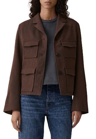 Jeanerica Carole Jacket Jackor Dam Brun M