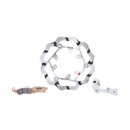 Kit Disco Freno Anteriore Braking Batfly S3 Oki 260 mm