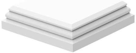 Jabo Arnö 26038 Stolplock vitt 155 mm, Utemiljö