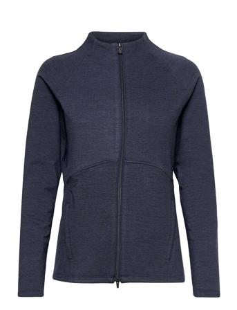 W Cloudspun Full Zip Blue PUMA Golf