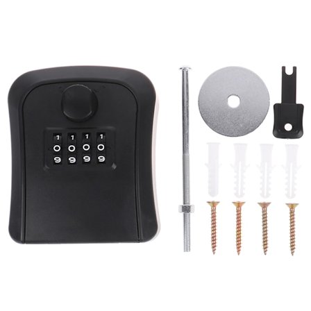 Väggmonterad Key Secret Box Organizer Låsbox