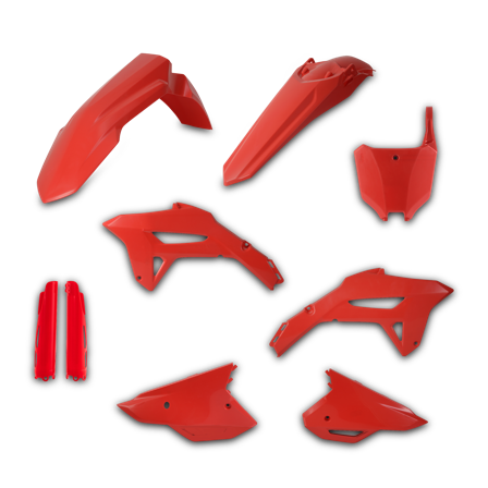 Kit Plastiche Completo Acerbis Rosso - Honda CRF 250R 2022-2023