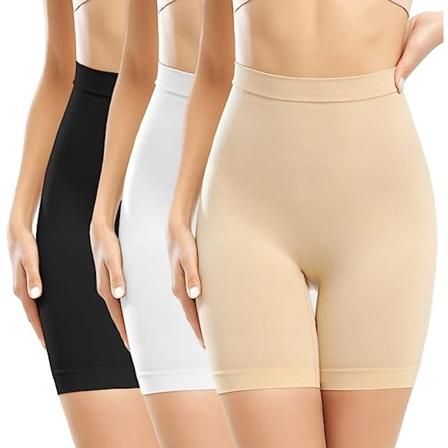 3ST Kvinners høymidjede flat mage Shaper Sculpting Trusser Sl -