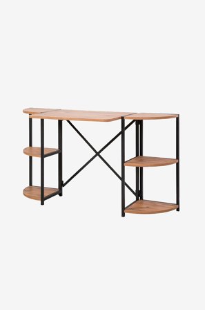 Hanah Home - Skrivebord til arbeidsrommetSiam - Brun - Skrivebord - Fra Homeroom