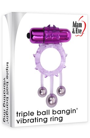 Kjøp Triple Ball Bangin Vibrating Ring - Penisring med vibrator | God pris
