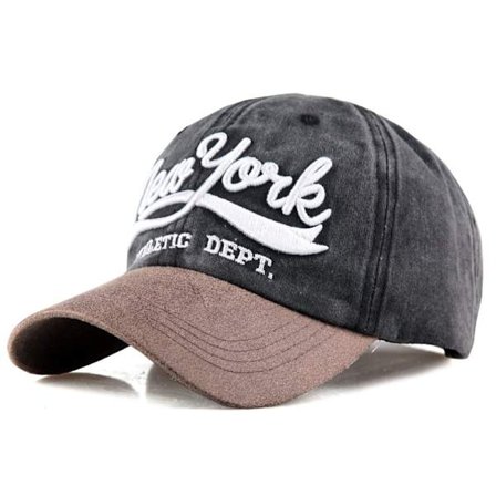 Broderi Baseball Caps Distressed Faded Casquette SORT