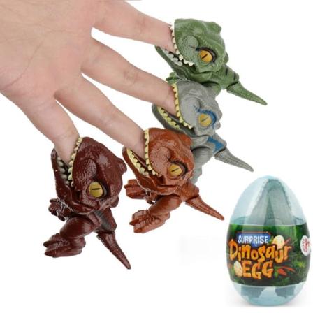 4 kappaletta sormidinosauruksen lelu ovela Tyrannosaurus rex mo