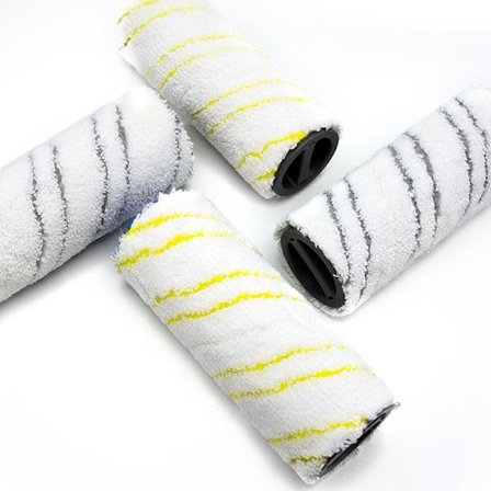 2024 4-delt sæt valser til Kärcher FC7 FC5 FC3 FC3d gulvrenser (ws) - God