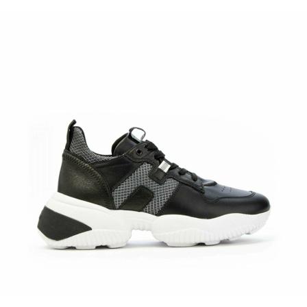 Hogan Sneakers , Zwart , Dames , Maat: 36 1/2 EU