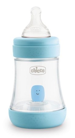 Chicco Perfect 5 Biberon 150 ml Azzurro - Flusso LENTO