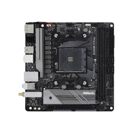 ASRock B550M-ITX/ac - moderkort - mini ITX - Socket AM4 - AMD B550