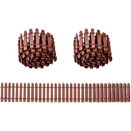 Mini hagegjerde 3 deler tre hagegjerde miniatyr hagegjerder mini tre gjerde fleksibelt miniatyrgjerde hage mikro gjerde for DIY landskap