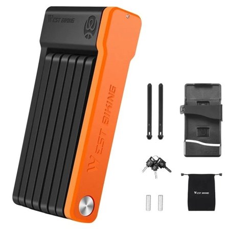 Sammenleggbar Sykkel Lås Sikkerhet Tyveri Sykkel Lås MTB Vei Sykkel Tilbehør