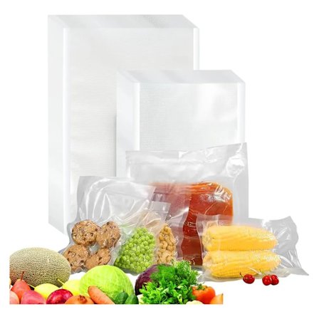 Sæt med 100 Fødevare Vakuumforseglerposer (15 * 20 cm)