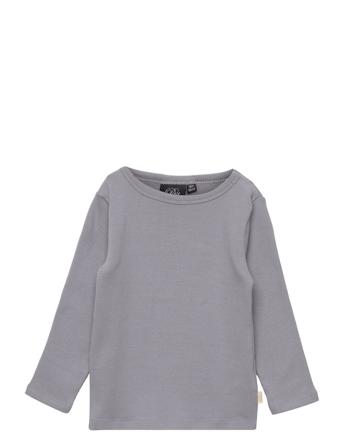 T-Shirt Long-Sleeve T-shirts Long-sleeved T-shirts Harmaa Petit By Sofie Schnoor