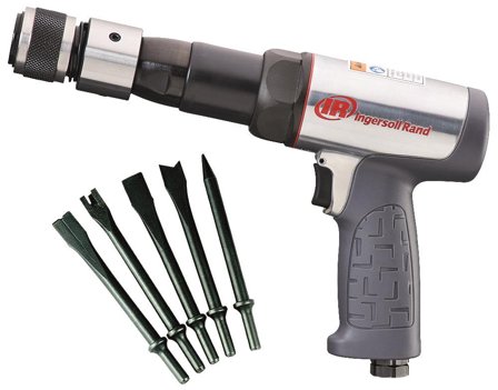 Ingersoll Rand 119MAXHK Meiselhammer med hurtigchuck og 5 meisler., Maskiner