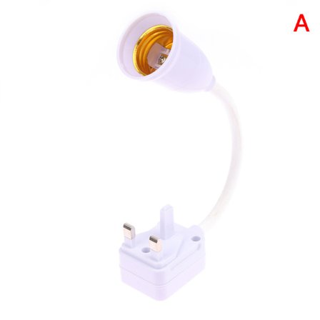 1 Stk LED-pære E27 Fatning Lampeholder Adapter Konverter