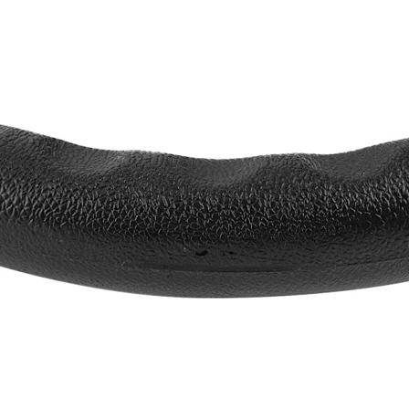 320 mm / 12,5 tuuman urheilullinen ohjauspy r autoon, sarvipainikkeella, universaali, muokattu osa, musta