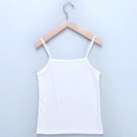 Camisole tanktop brystvest til kvinder HVID S