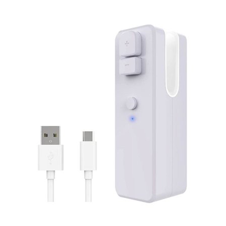 Minitaske, Genopladelig Minichipspose og Skærer med Blød Magnet, Bærbar Chipsposemaskine