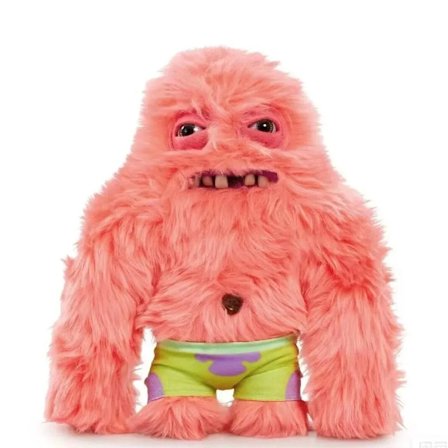 Stor Tann Søt Tann Monster Dukke Tannskatt Stygg Søt Monster Morsom Plysjleketøy Dukke