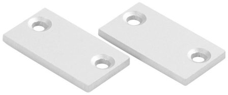 Hide-a-Lite Gavel Lean Gavel aluminium 2-pack Låg, Belysning