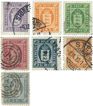 Danmark - Tjenestemærker