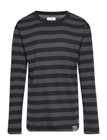 Midi Rib Tobino Tee Ls Langærmet T-shirt Multi/mønstret Mads Nørgaard