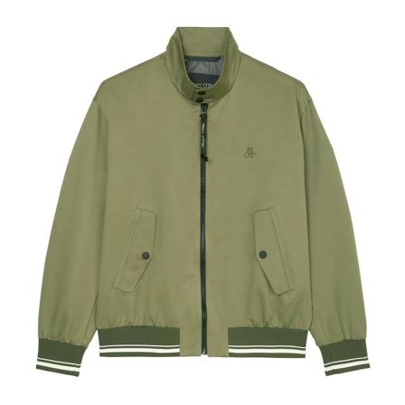 Marc O'Polo Bomber jacket in a regular fit , Groen , Heren , Maat: 2XL