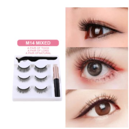 3 par Magnet ögonfransar#14