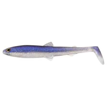 Westin Bullteez Shadtail 7,5cm, 4g (3-pack) - Sparkling Blue
