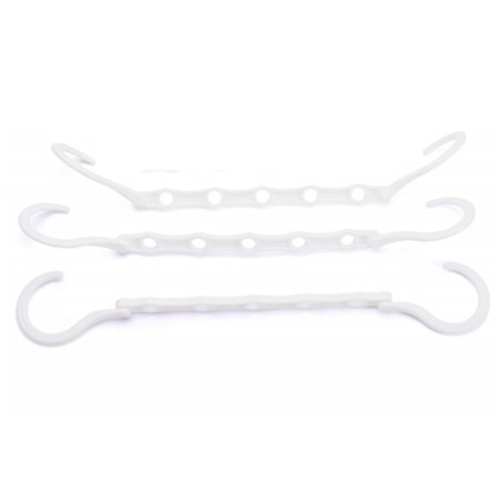 Monitoiminen viiden reiän ripustin 3 kpl