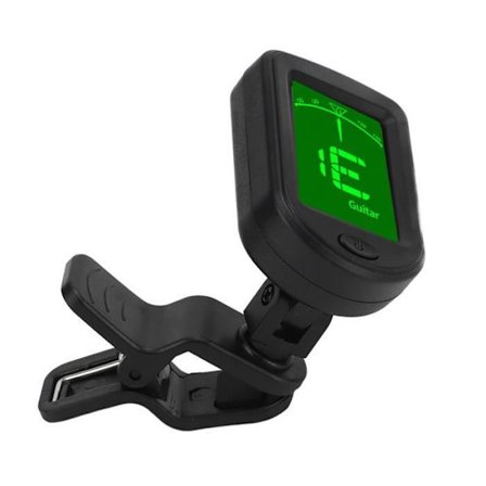 HURRISE Clip-on Tuner Universal Clip-on Tuner, Clip-on gitarr Tuner, Universal Tuner instrument tuner