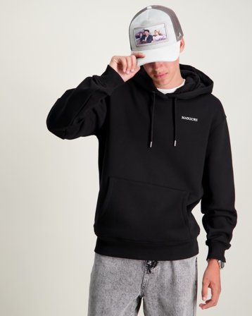 MAGGIORE Fleece Hoodie Musta Hupparit/Hoodie Pojat - Kids Brand Store
