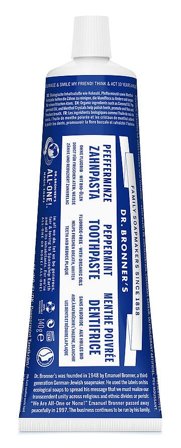 Dr. Bronner's Peppermint Toothpaste 140 g, Medicin & Pleje, Mund & Tandpleje, Tandpasta