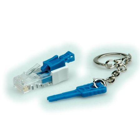 ROLINE Lockable Rj45 Plug With Key