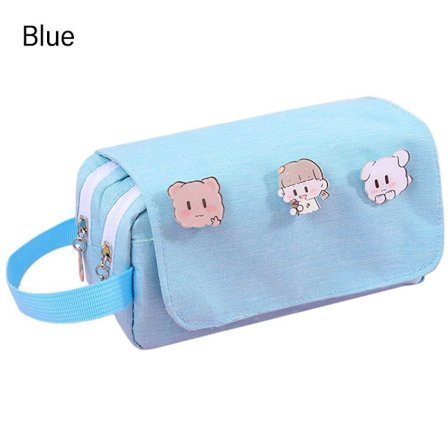 Penalhus Pen Taske BLÅ