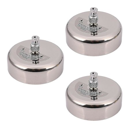 3x 2,8m Rustfrit Tøjstativ Line Tilbagetrækkelig Tøjstativ Indendørs Rustfrit Stål Rundt Tøj