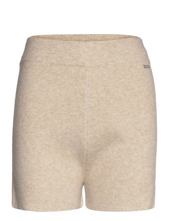 Beige Soft Knit Shorts Beige Aim ́n