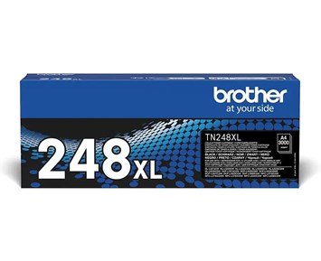 TN248XLBK Black toner cartridge high yield, 3K - Brother TN248XLBK svart tonerkasett