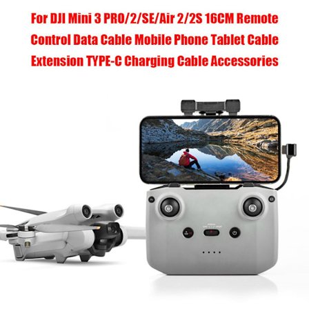 16CM fjärrkontroll datakabel för DJI Mini 3 PRO/2/SE/Air 2/2S