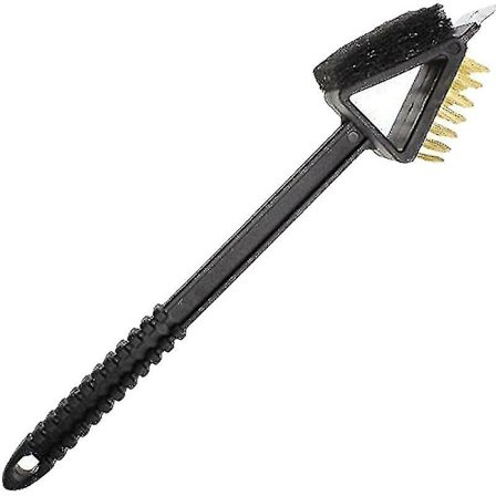 Bbq-grilli 3-in-1 puhdistusharja, raaputin ja hankaustyökalut