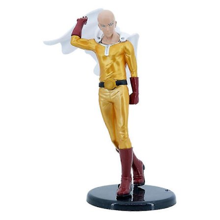 Saitama Sensei One Punch Man Figur Legetøjsmodel, stilfuld og realistisk ..