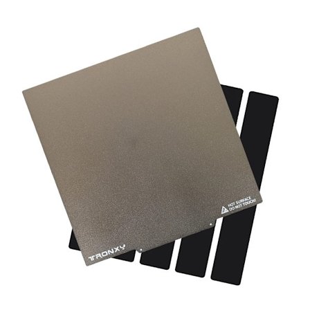 3D-skrivare PEI klisterark, dubbel-sidig fjäderstål, texturerad yta,600x600mm