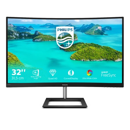 Philips E-line 325E1C - LED-skjerm - kurvet - 32"